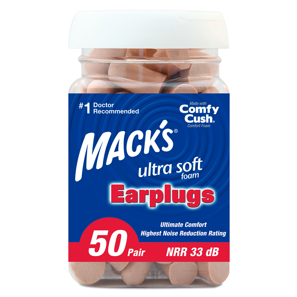 MACKS Ultra Soft špunty do uší 50 párů MACKS