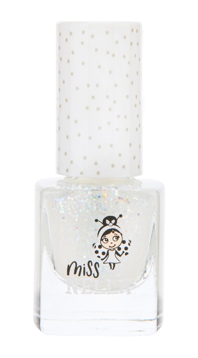 Miss Nella Dětský lak na nehty Confetti Clouds 4 ml Miss Nella