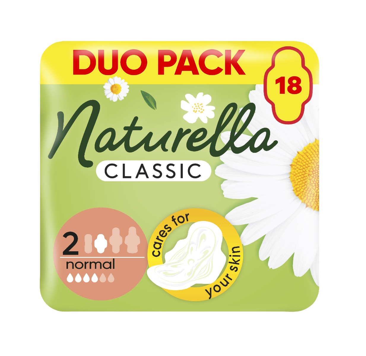 Naturella Classic Normal vložky 18 ks Naturella