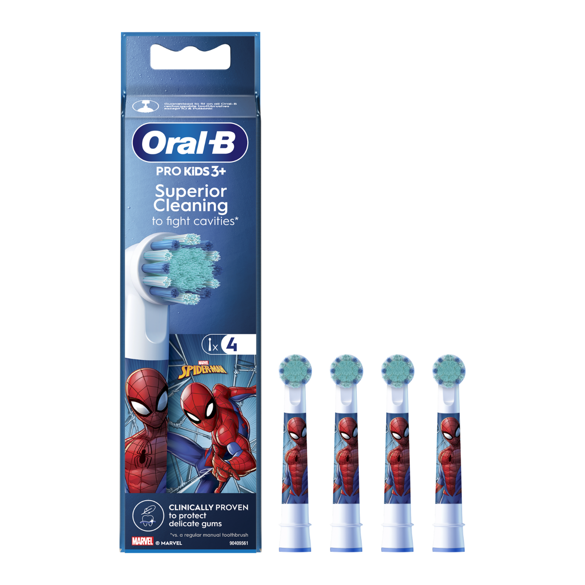 Oral-B EB 10-4 Spiderman náhradní hlavice 4 ks Oral-B