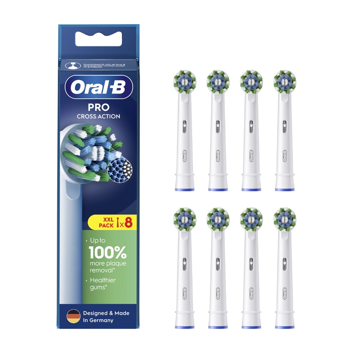 Oral-B EB 50-8 PRO Cross Action náhradní hlavice 8 ks Oral-B