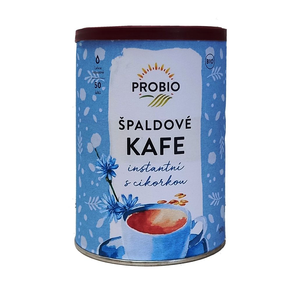 PROBIO Kafe špaldové s cikorkou instantní BIO 100 g PROBIO