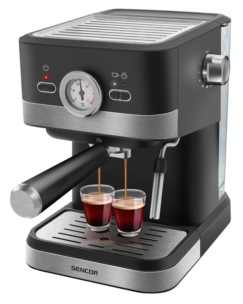 SENCOR SES 1721BK Espresso pákový kávovar černý SENCOR