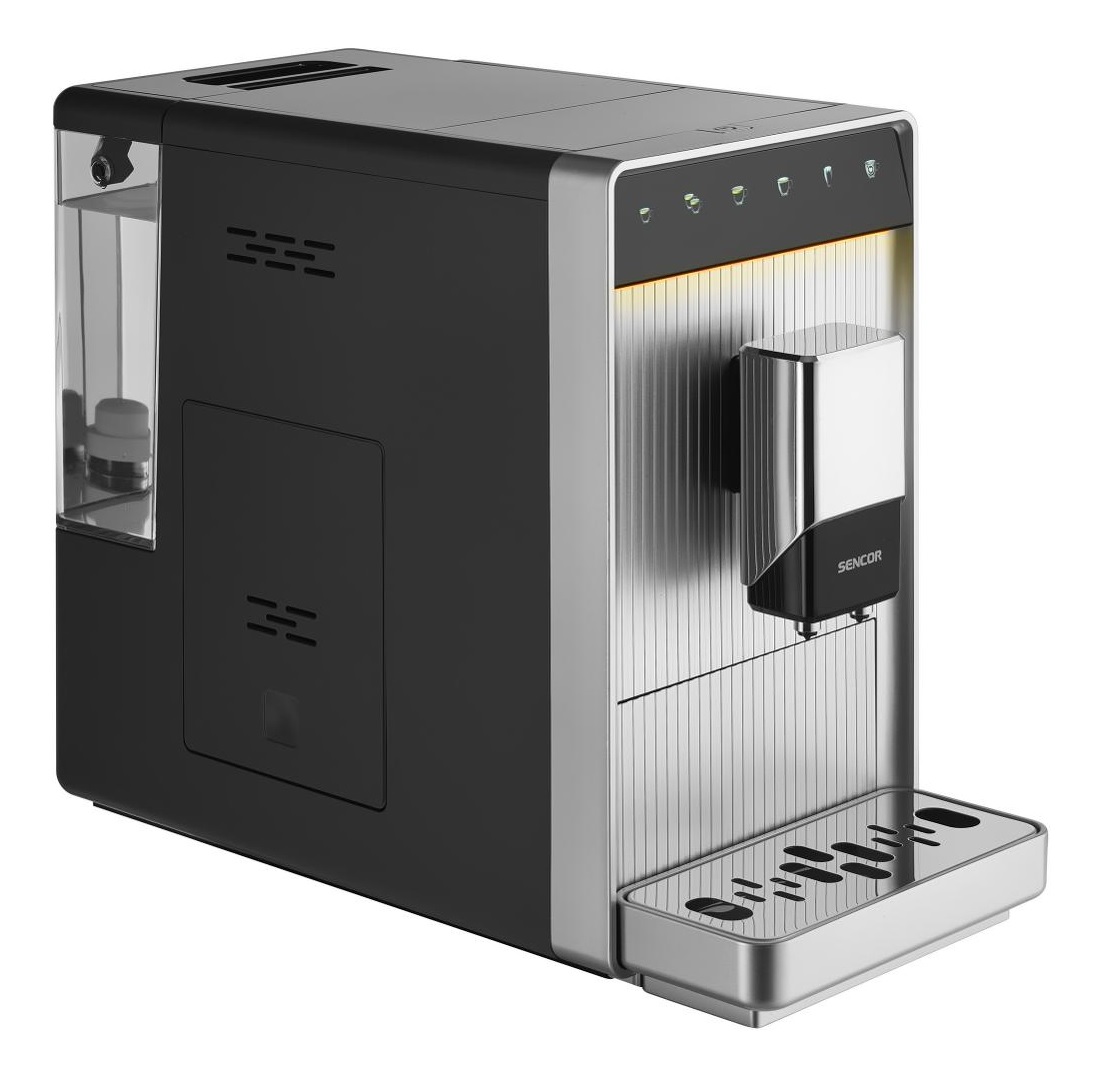 SENCOR SES 7300BK Espresso automatický kávovar černý/stříbrný SENCOR