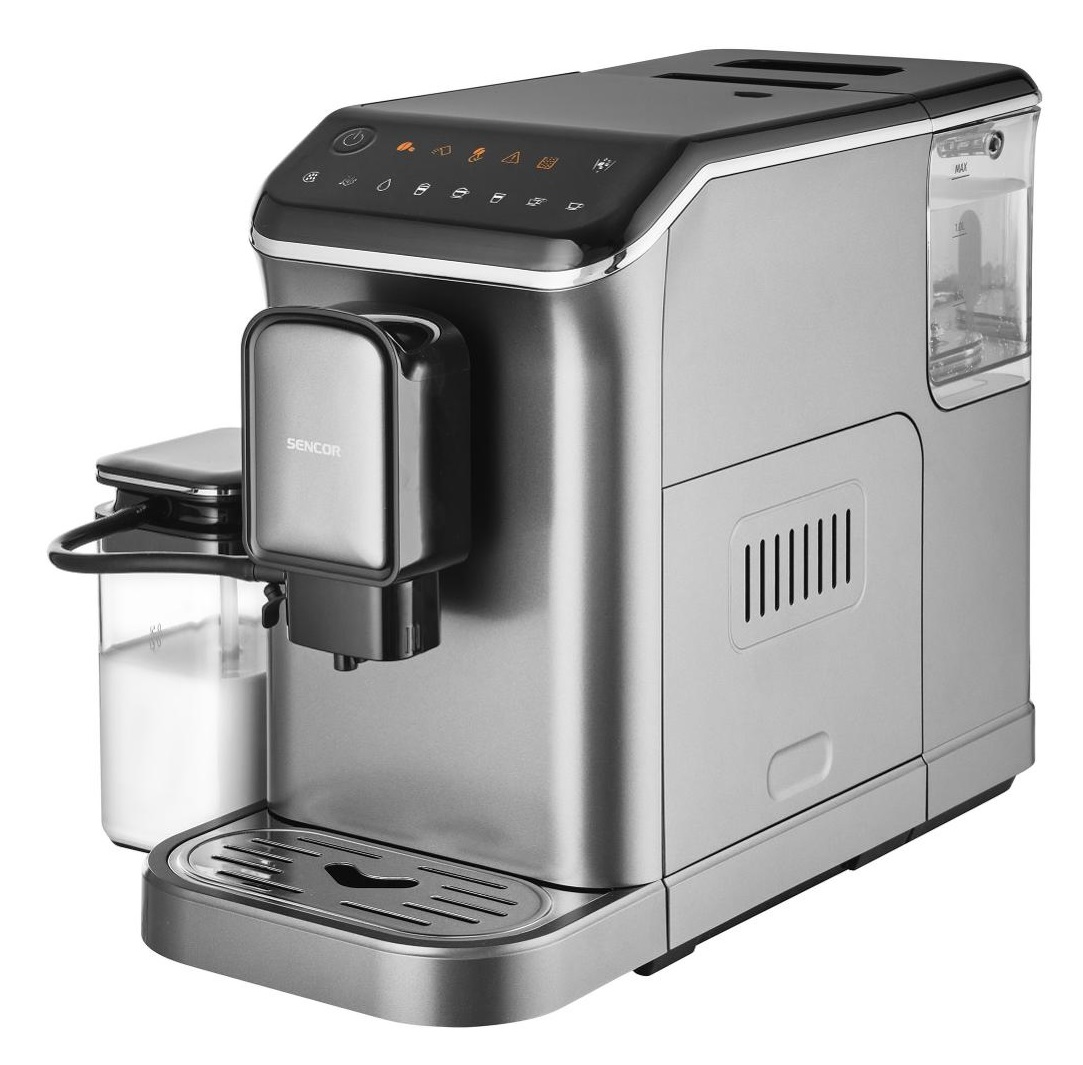 SENCOR SES 8000BK Espresso automatický kávovar černý/stříbrný SENCOR