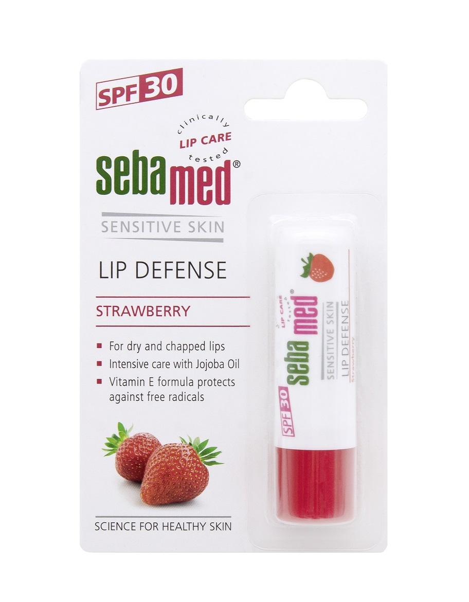 Sebamed Balzám na rty SPF30 Jahoda 4