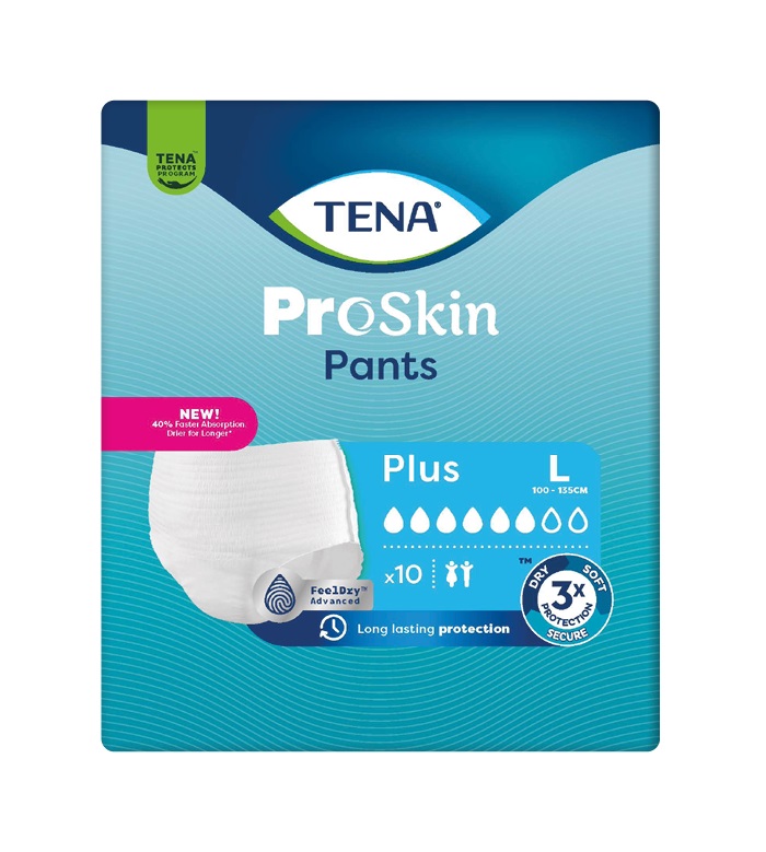 Tena Pants ProSkin Plus L inkontinenční kalhotky 10 ks Tena