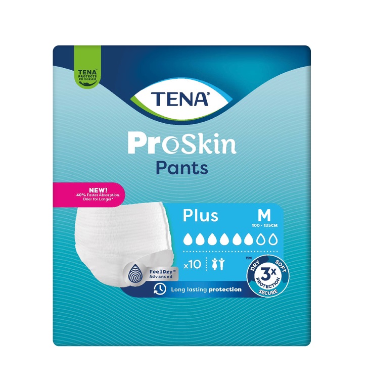 Tena Pants ProSkin Plus M inkontinenční kalhotky 10 ks Tena