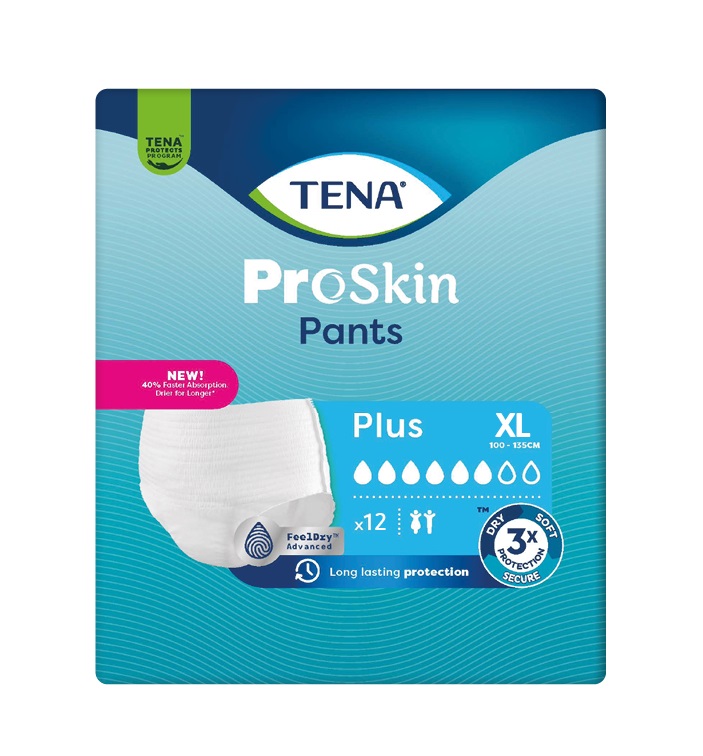 Tena Pants ProSkin Plus XL inkontinenční kalhotky 12 ks Tena