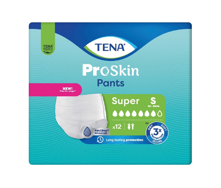 Tena Pants ProSkin Super S inkontinenční kalhotky 12 ks Tena