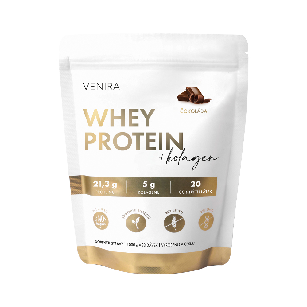 Venira Whey protein čokoláda 1000 g Venira