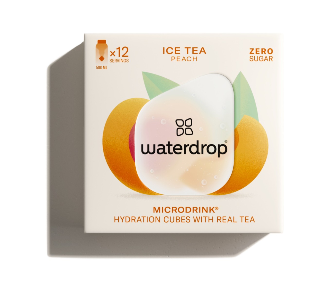 Waterdrop Ice Tea broskev 12 ks Waterdrop