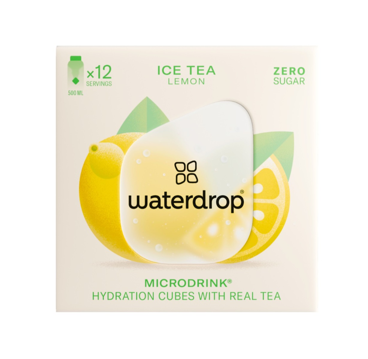 Waterdrop Ice Tea citron 12 ks Waterdrop