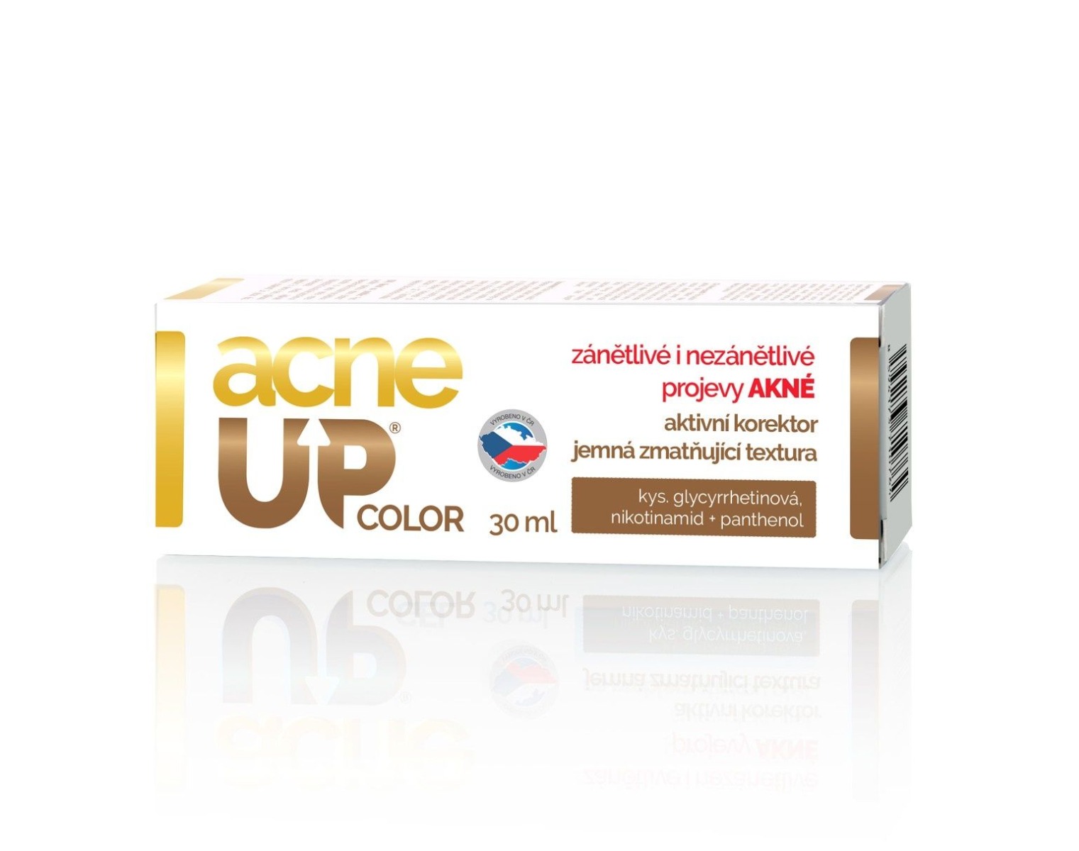 AcneUP COLOR aktivní korektor 30 ml AcneUP