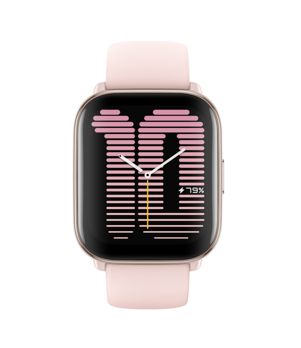 Amazfit Active Petal Pink chytré hodinky Amazfit