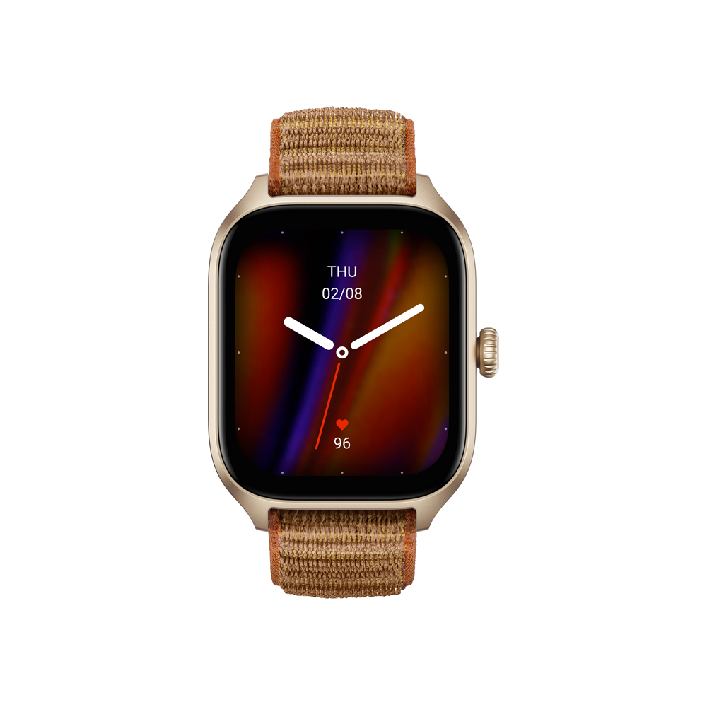 Amazfit GTS 4 Autumn Brown chytré hodinky Amazfit