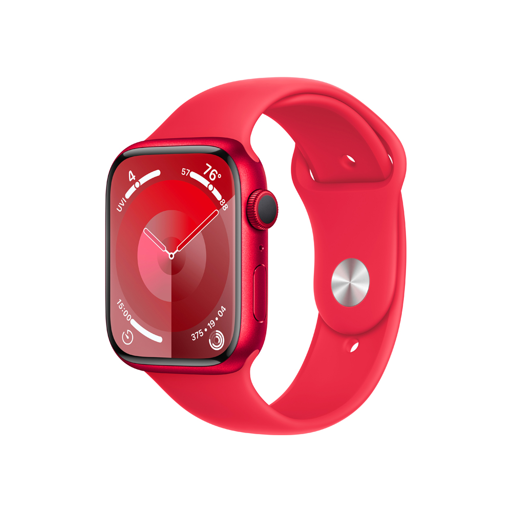 Apple Watch S9 45 mm sport band M/L smart hodinky Red Apple