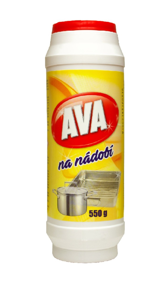 Ava Čisticí prášek na nádobí 550 g Ava