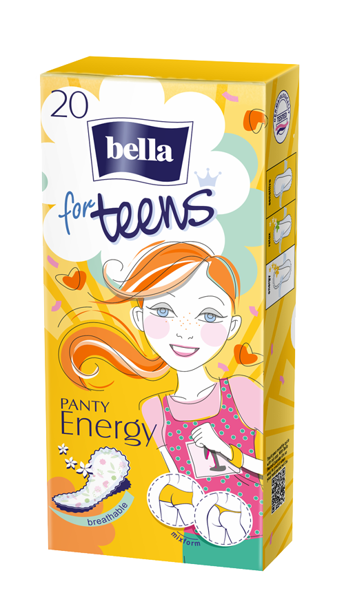 Bella Slip Energy hygienické vložky 20 ks Bella