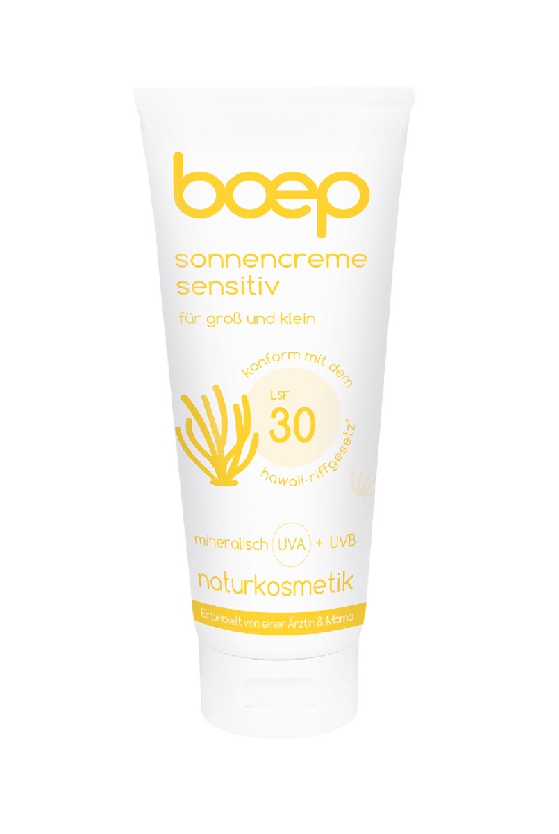 Boep Opalovací krém Sensitive SPF30 100 ml Boep