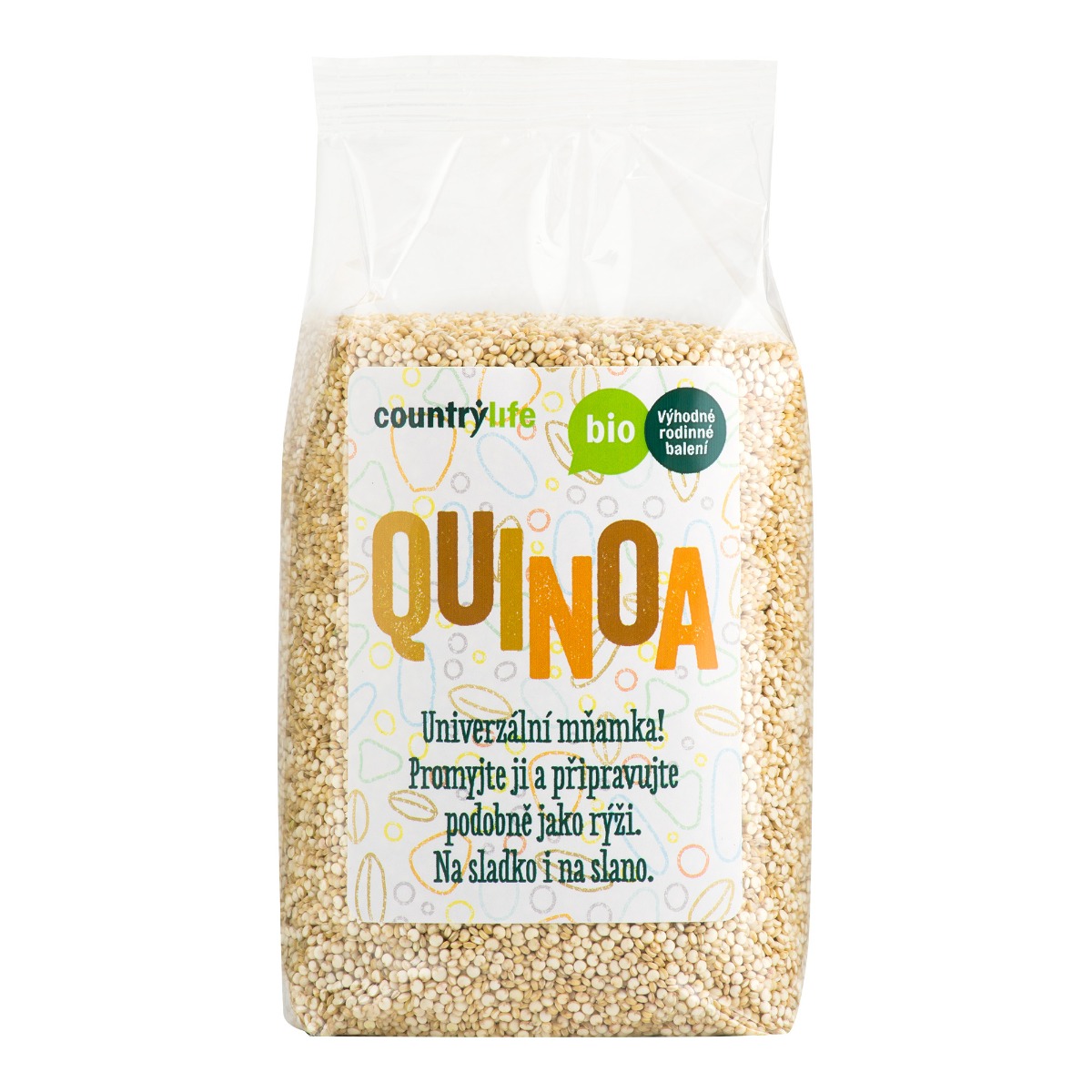 Country Life Quinoa BIO 500 g Country Life