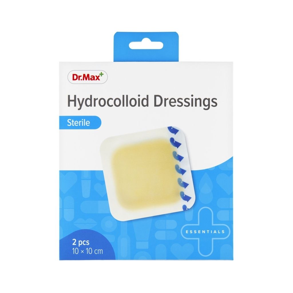 Dr. Max Hydrocolloid Dressings Sterile 10x10 cm 2 ks Dr. Max