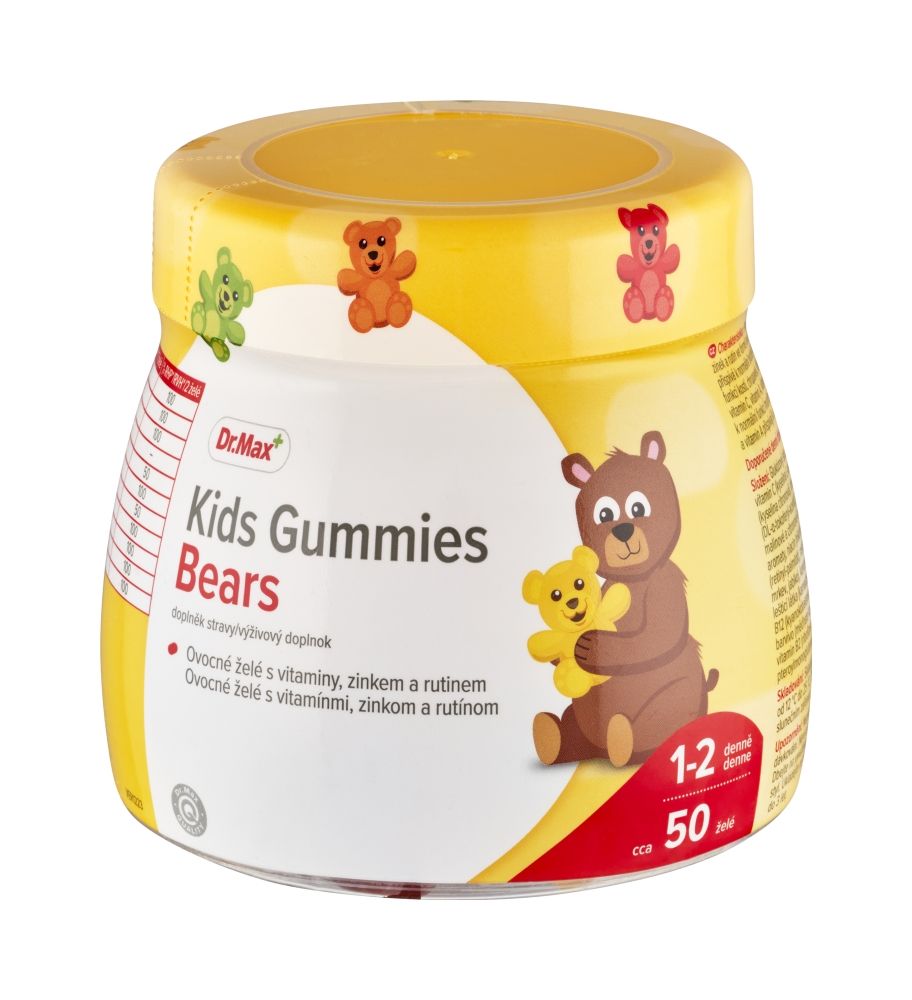 Dr. Max Kids Gummies Bears 225 g 50 ks Dr. Max