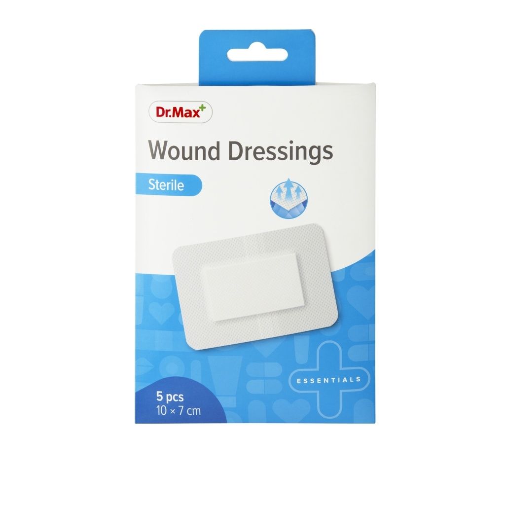 Dr. Max Wound Dressings Sterile 10x7 cm 5 ks Dr. Max