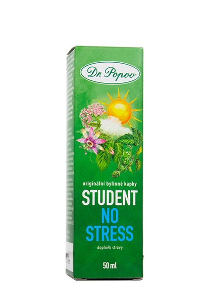 Dr. Popov Student No stress bylinné kapky 50 ml Dr. Popov