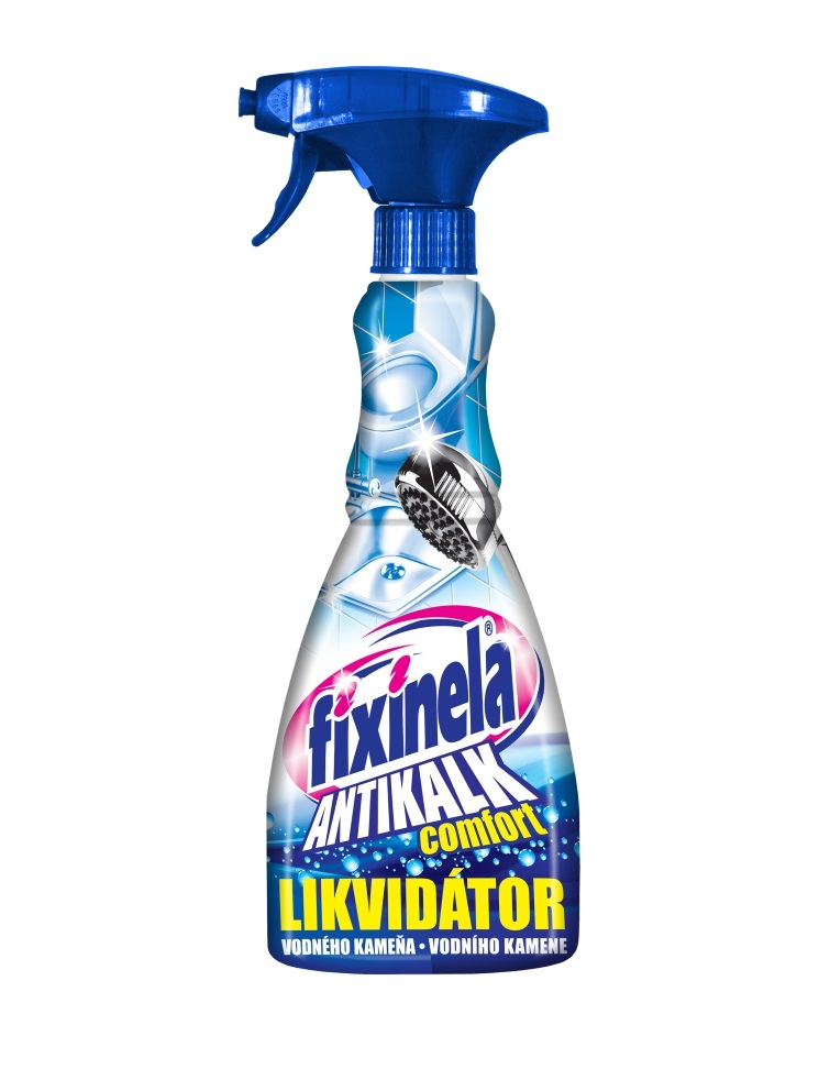 Fixinela Antikalk Comfort likvidátor vodního kamene 500 ml Fixinela