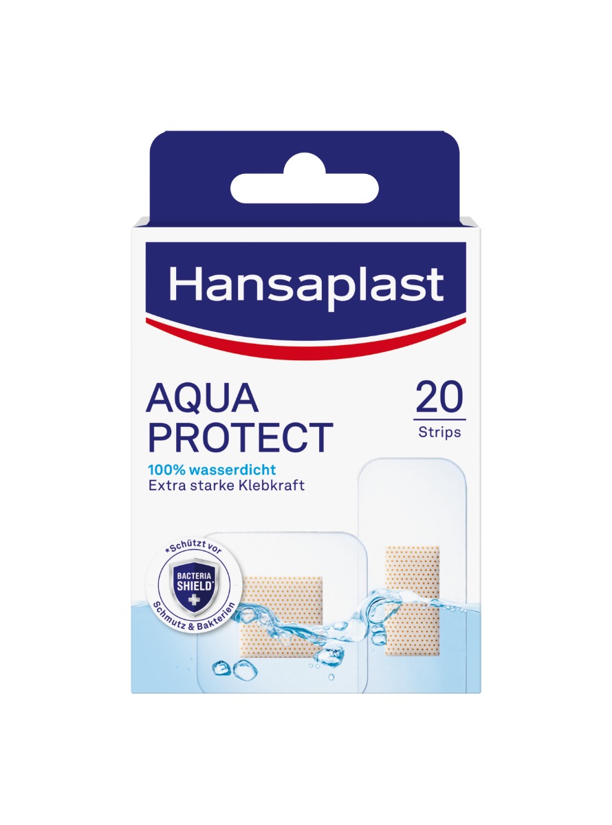 Hansaplast Aqua Protect náplasti 20 ks Hansaplast