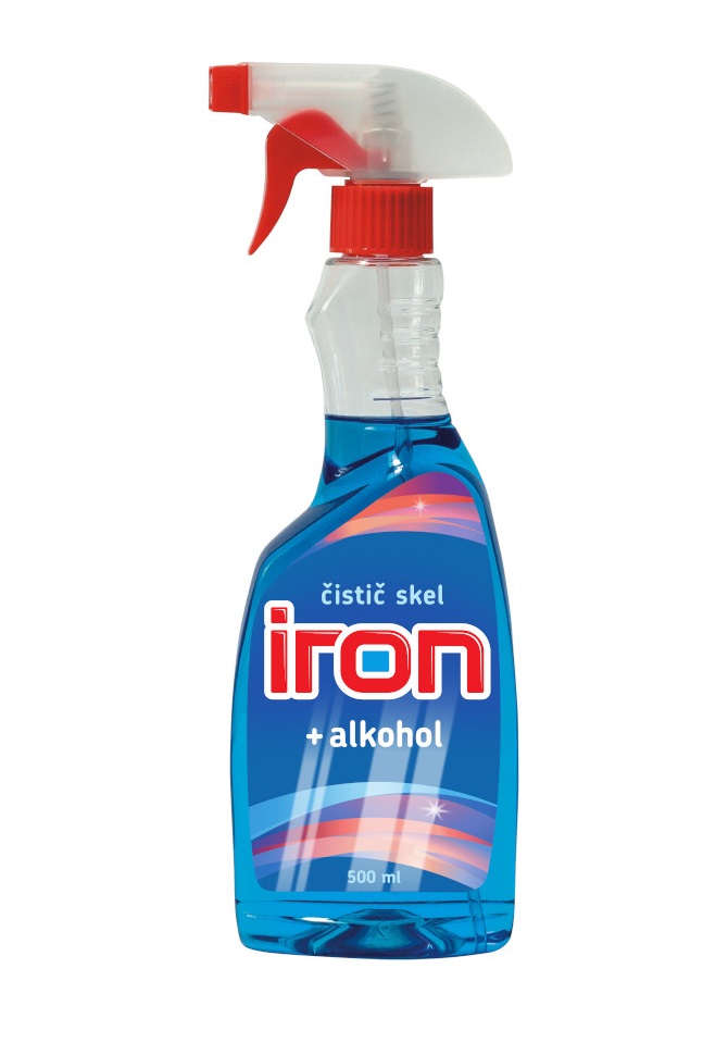 Iron Čistič skel s rozprašovačem 500 ml Iron