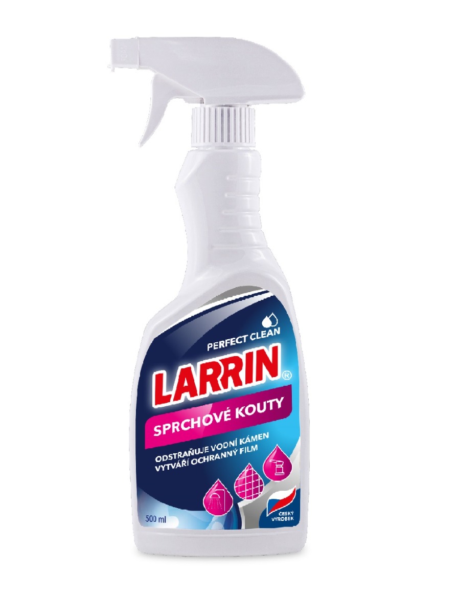 Larrin Čistič sprchových koutů 500 ml Larrin