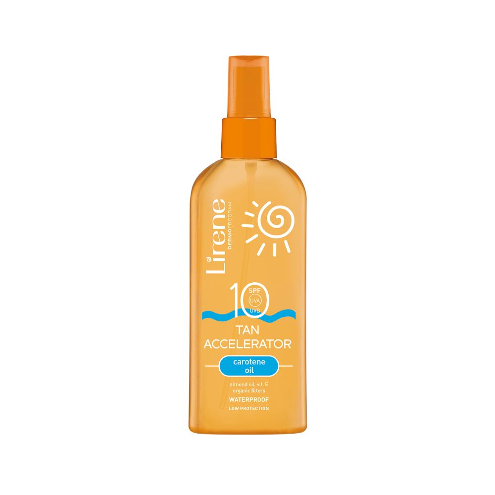 Lirene Sun care Urychlovač opálení s karotenovým olejem SPF10 150 ml Lirene