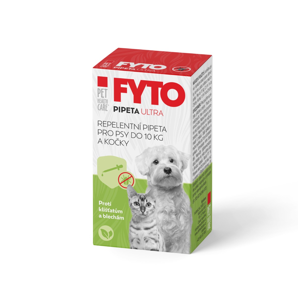 Pet health care FYTO PIPETA ULTRA pro psy do 10 kg a kočky 1x15 ml Pet health care