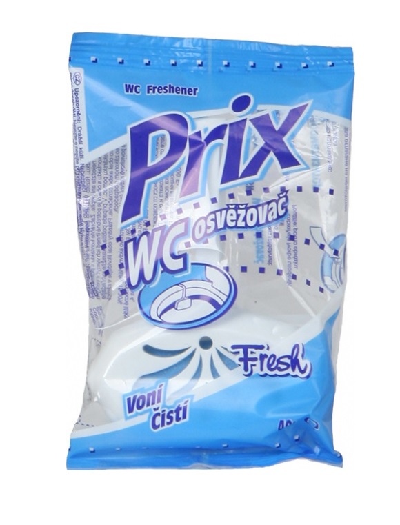 Prix Osvěžovač a čistič WC 40 g modrý Prix