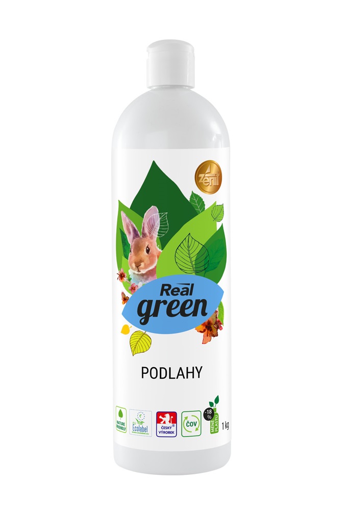 Real green Čisticí prostředek na podlahy 1 l Real green