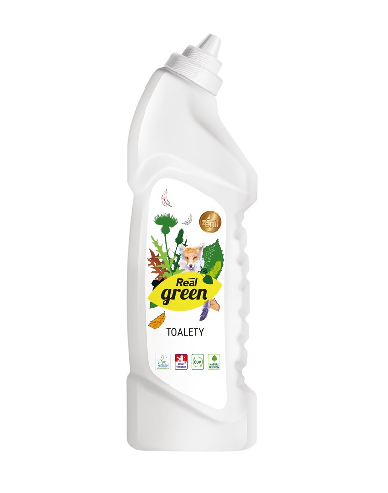 Real green WC čistič 750 ml Real green