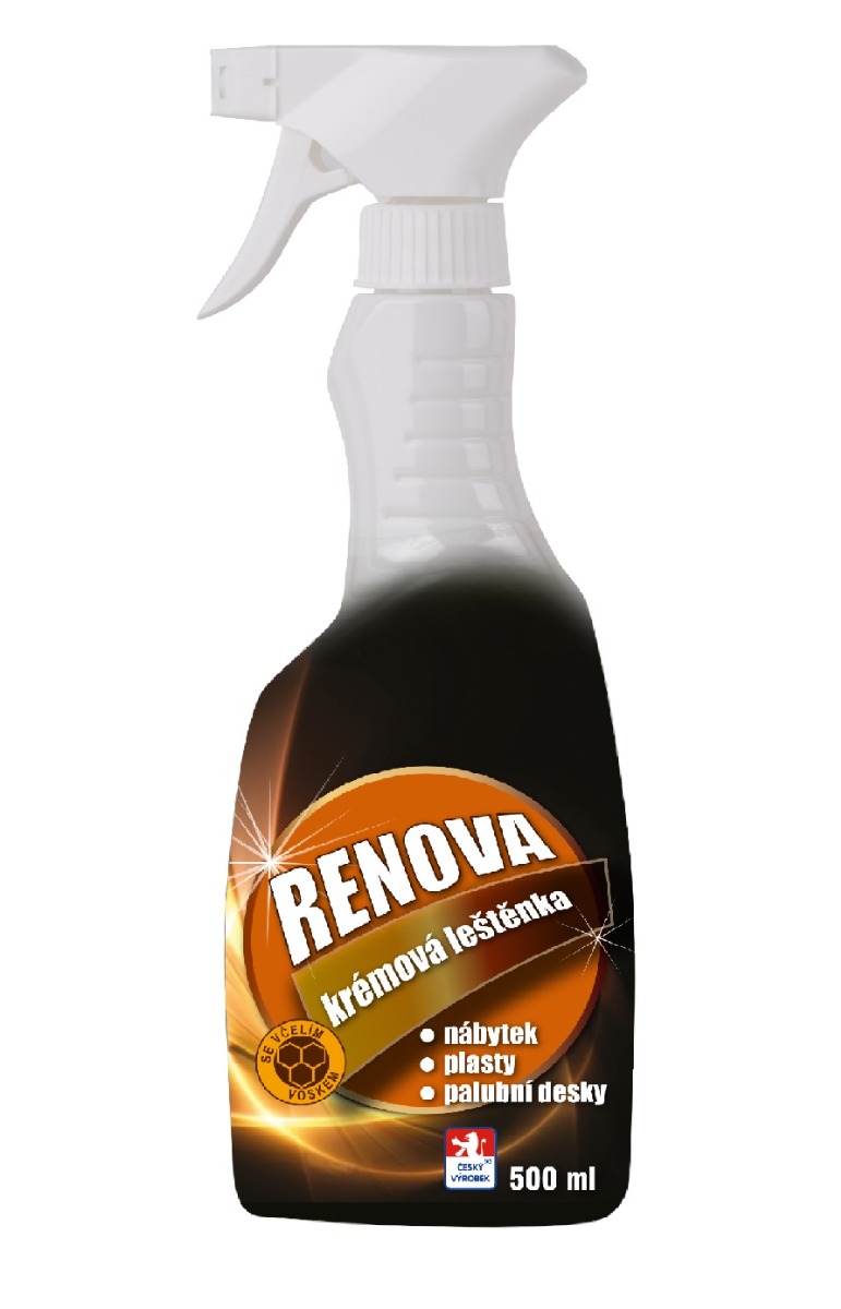 Renova Leštěnka s včelím voskem 500 ml Renova