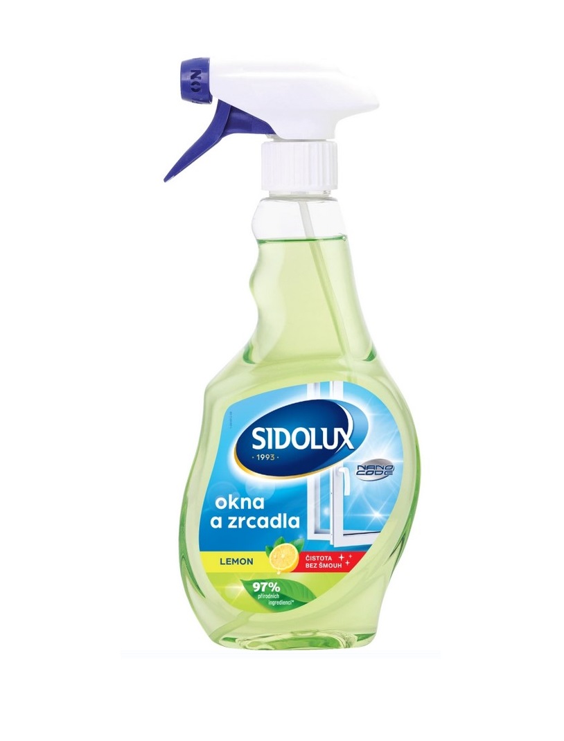 Sidolux Čisticí sprej na okna a lesklé povrchy Lemon 500 ml Sidolux