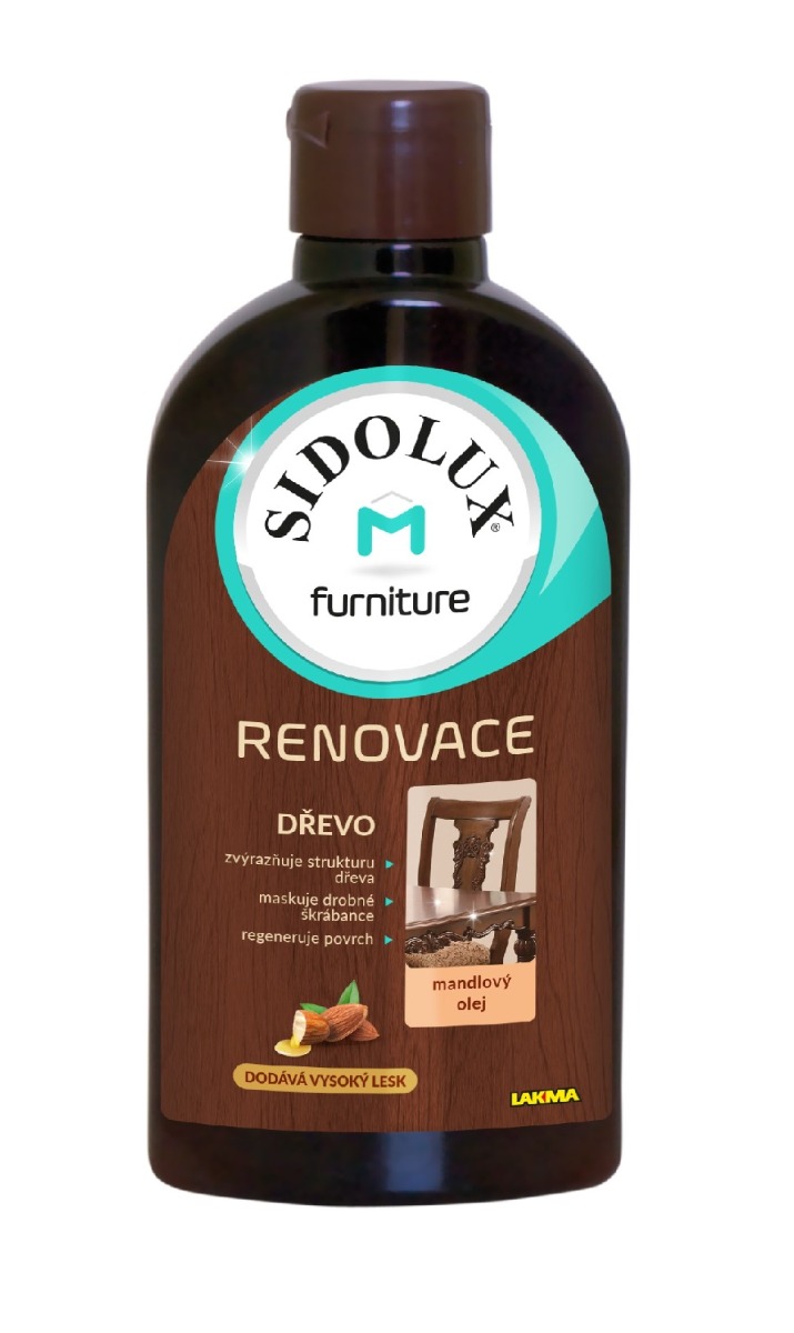 Sidolux M Renovace Čisticí mléko na nábytek Mandle 300 ml Sidolux