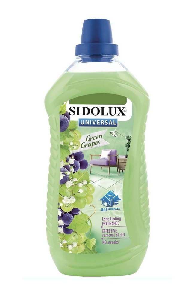 Sidolux Univerzální čistič omyvatelných povrchů Green Grapes 1 l Sidolux