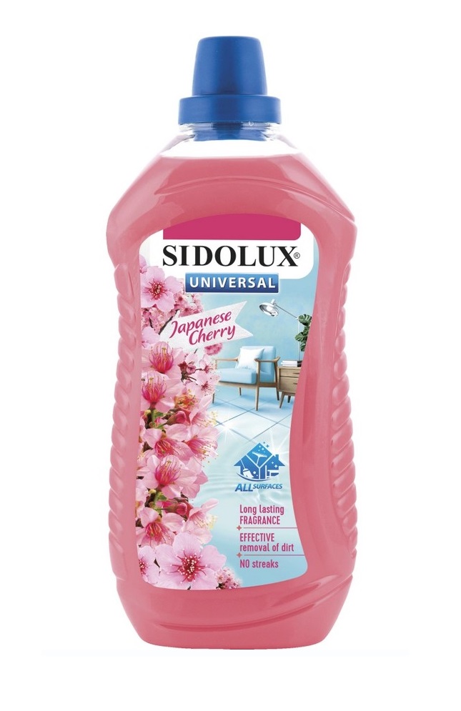 Sidolux Univerzální čistič omyvatelných povrchů Japanese Cherry 1 l Sidolux