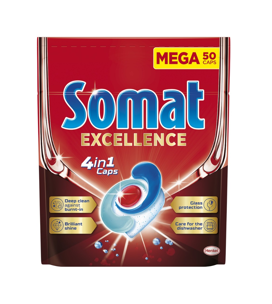 Somat Kapsle do myčky Excellence 4v1 50 ks Somat