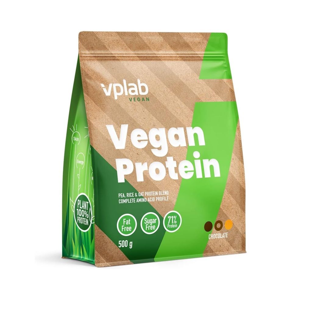 VPLAB Vegan Protein čokoláda 500 g VPLAB