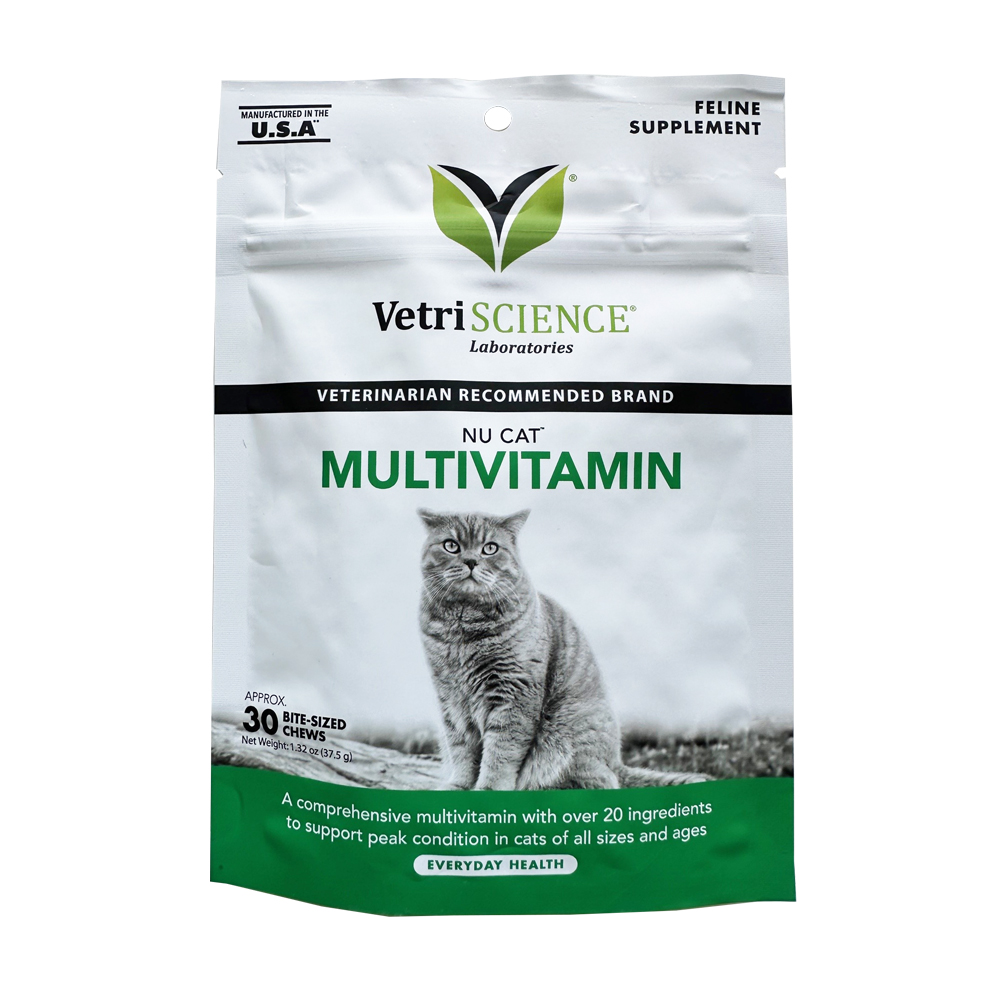 VetriScience Nu Cat Multivitamin 30 ks VetriScience