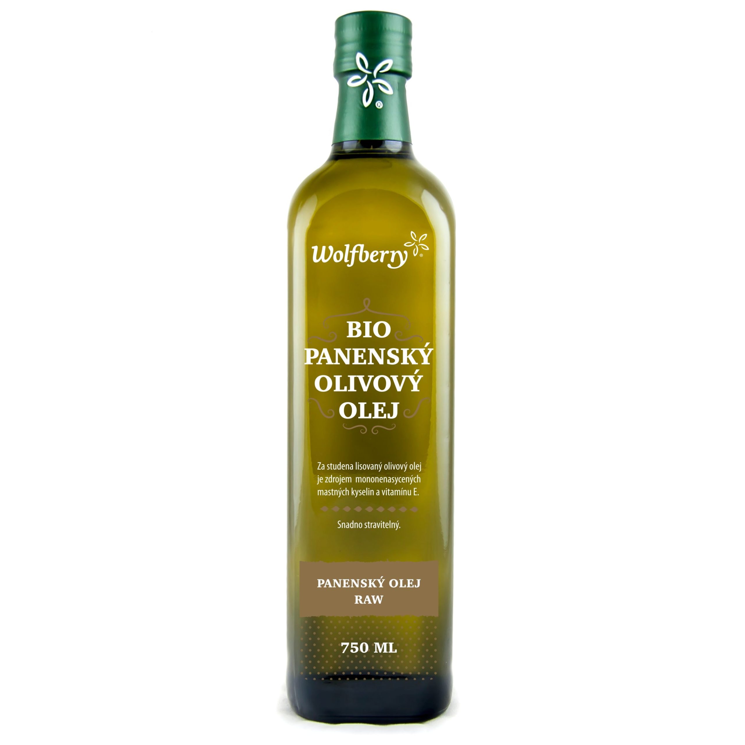 Wolfberry Olivový olej panenský BIO 750 ml Wolfberry