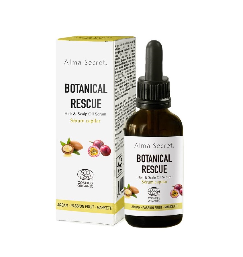 Alma Secret Botanical Rescue BIO sérum na vlasy a pokožku hlavy 50 ml Alma Secret