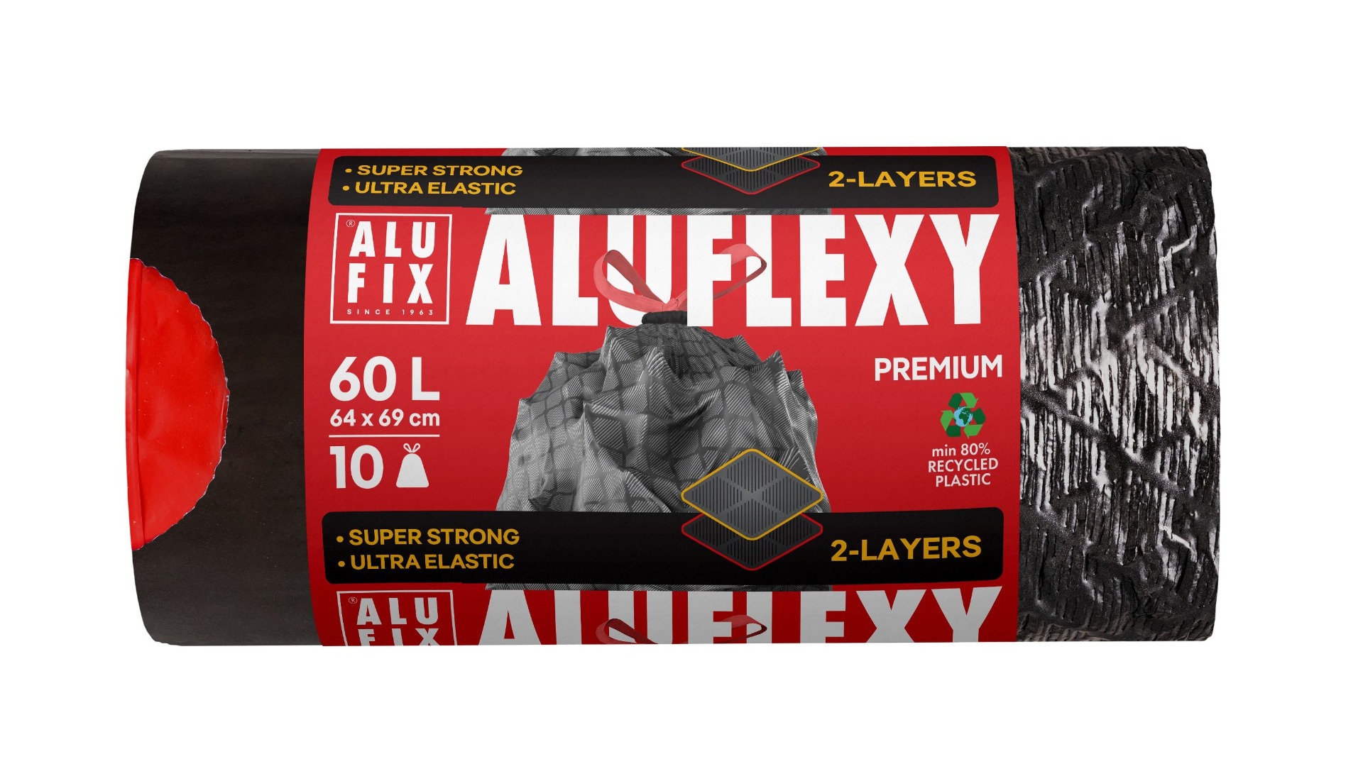 Alufix Aluflexy Pytle na odpadky zatahovací 60 l 10 ks Alufix