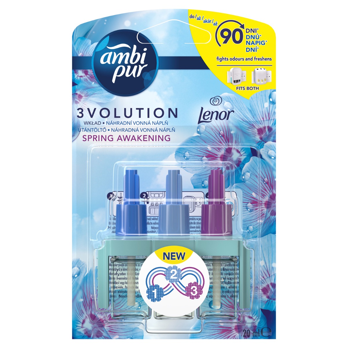 Ambi Pur 3volution Spring Awakening náhradní náplň 20 ml Ambi Pur